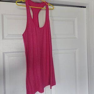 Lululemon Cool Racerback Tank Top - Hot Pink/Stone